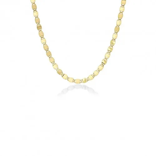 10K Gold Valentino-Style Chain Anklet