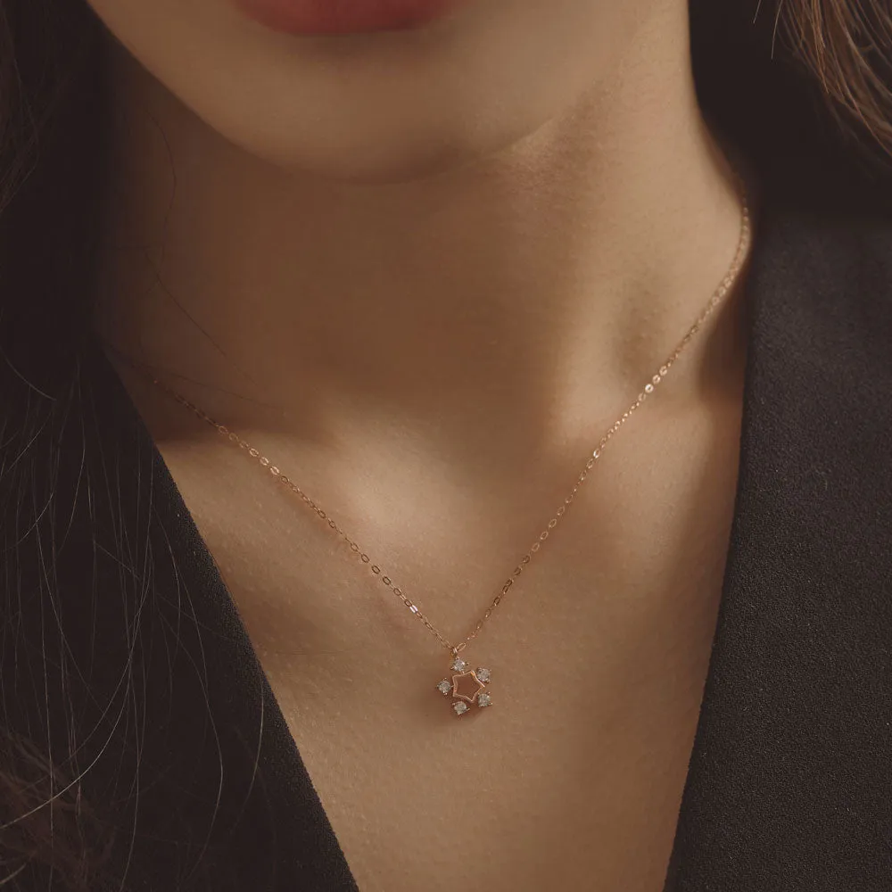 [14K Gold] Etoile Necklace