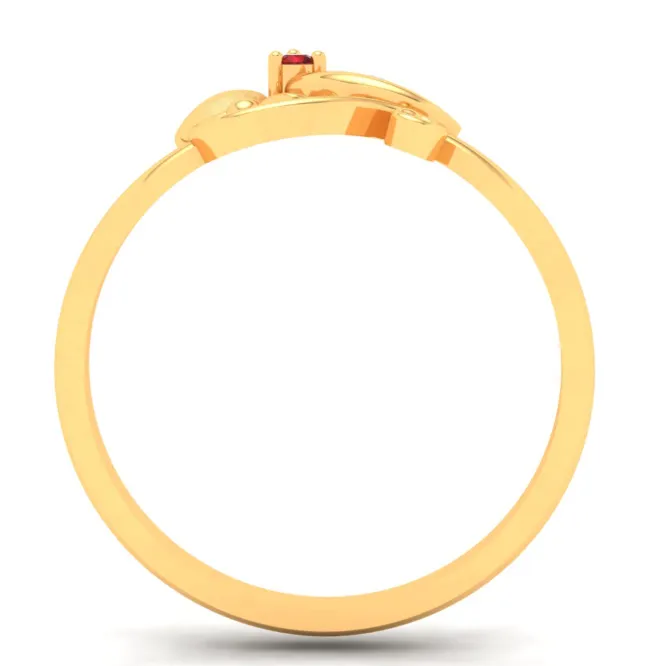 14k Uniquely Designed Gold Ring From The Amazea Collection