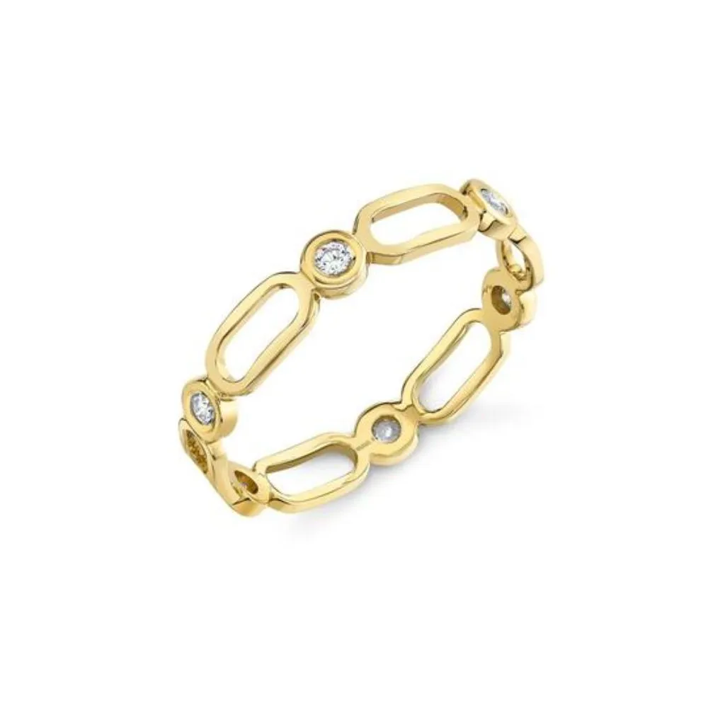 14K White Gold Ring