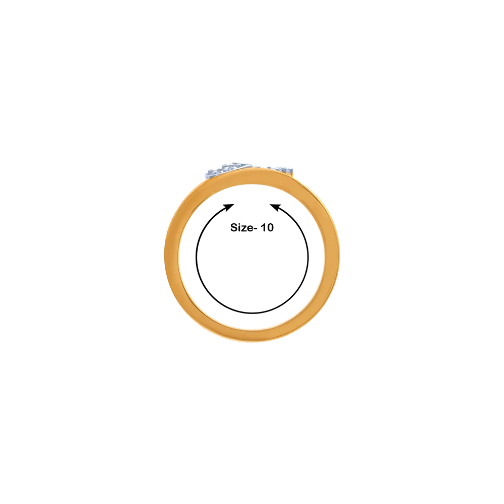 14KT (585) Yellow Gold Ring For Women