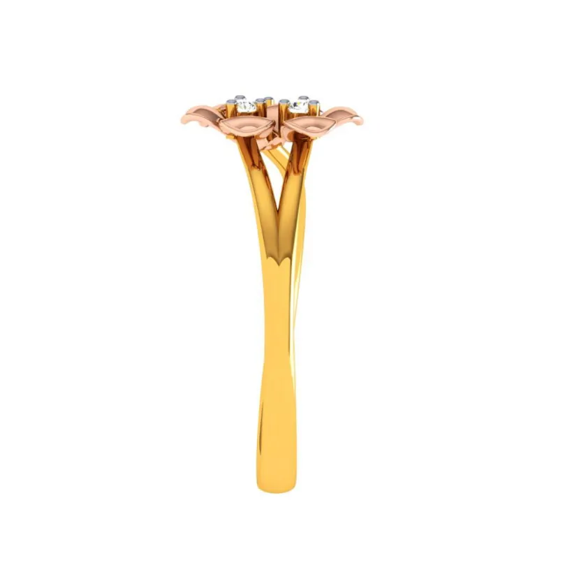 14KT (585) Yellow Gold Ring For Women