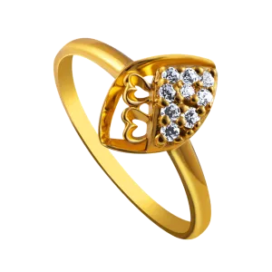 14KT (585) Yellow Gold Ring For Women