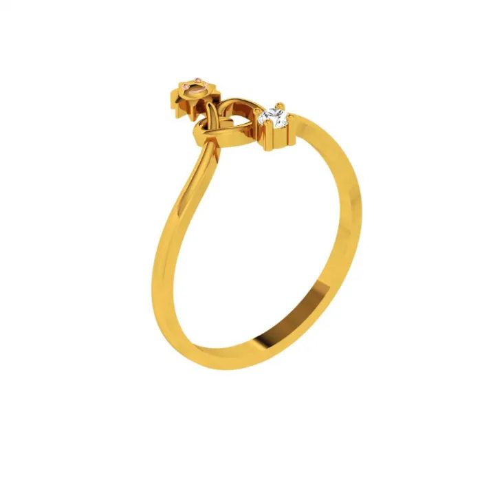 14KT (585) Yellow Gold Ring For Women