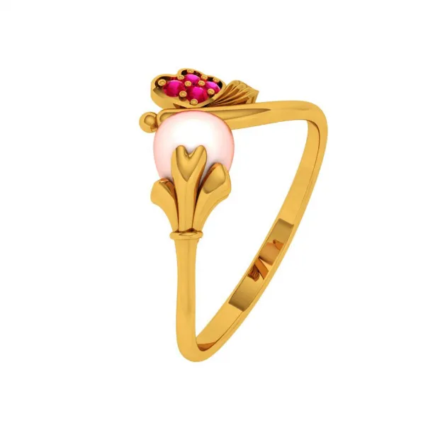 14KT (585) Yellow Gold Ring For Women