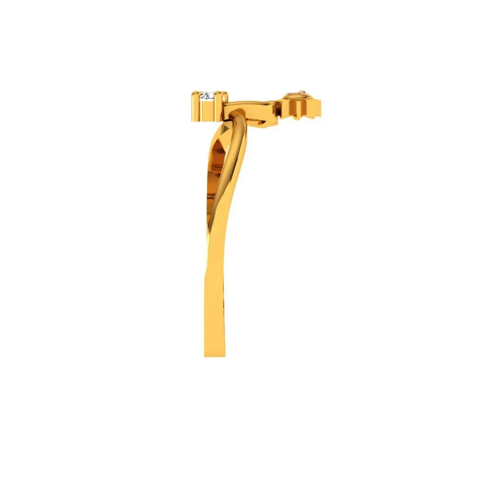 14KT (585) Yellow Gold Ring For Women