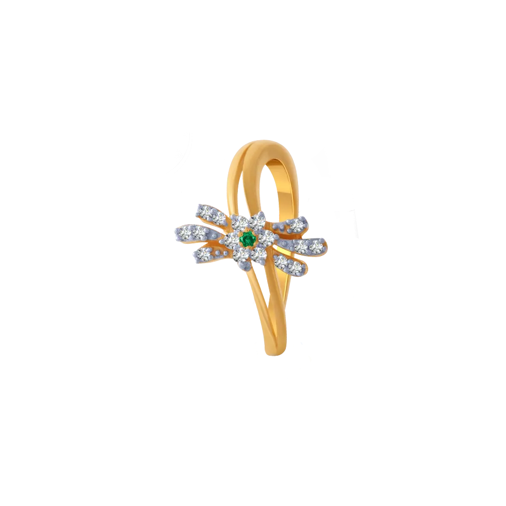 14KT (585) Yellow Gold Ring For Women