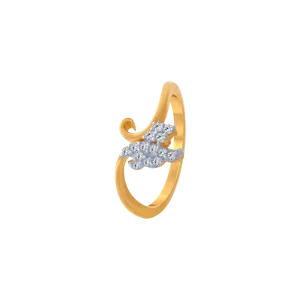 14KT (585) Yellow Gold Ring For Women