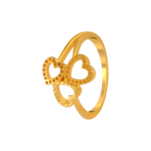 14KT (585) Yellow Gold Ring For Women
