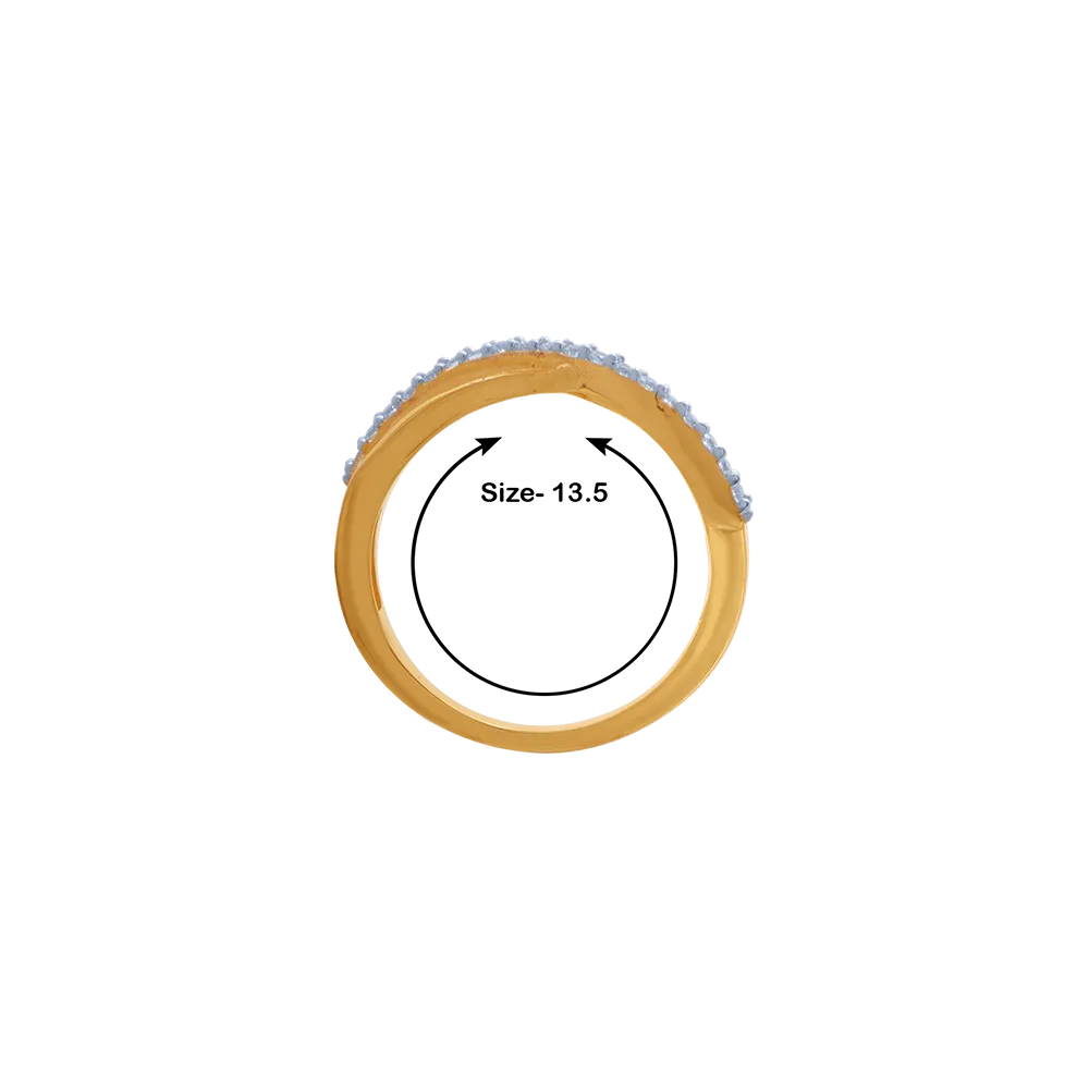 14KT (585) Yellow Gold Ring For Women