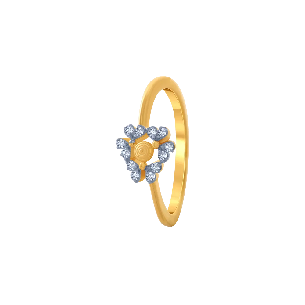 14KT (585) Yellow Gold Ring For Women
