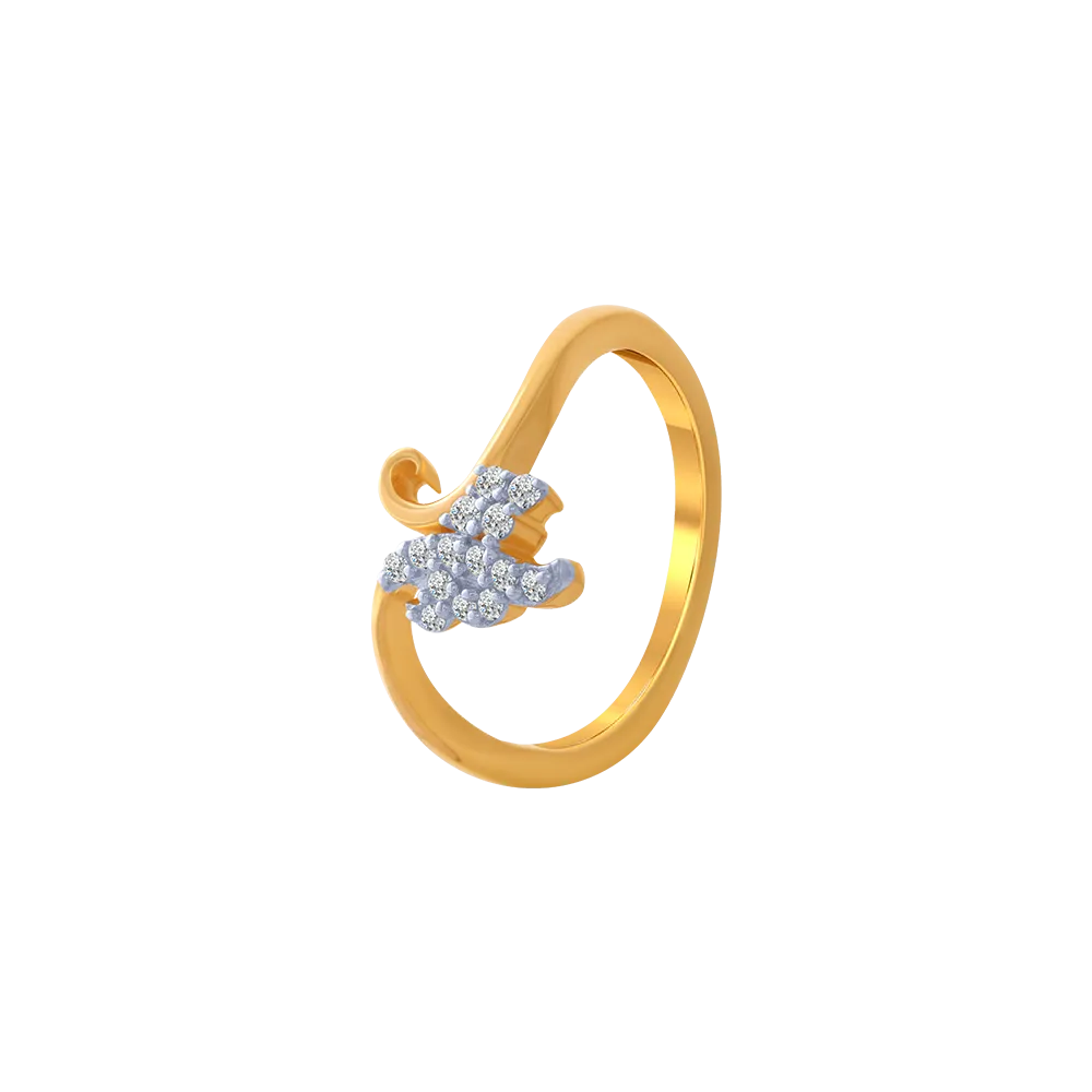 14KT (585) Yellow Gold Ring For Women