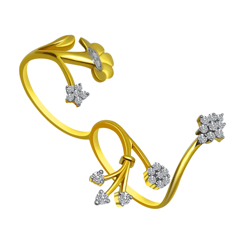 14KT (585) Yellow Gold Ring For Women