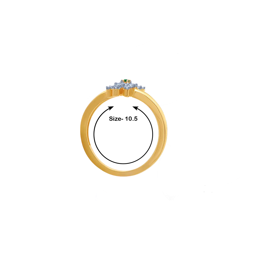 14KT (585) Yellow Gold Ring For Women
