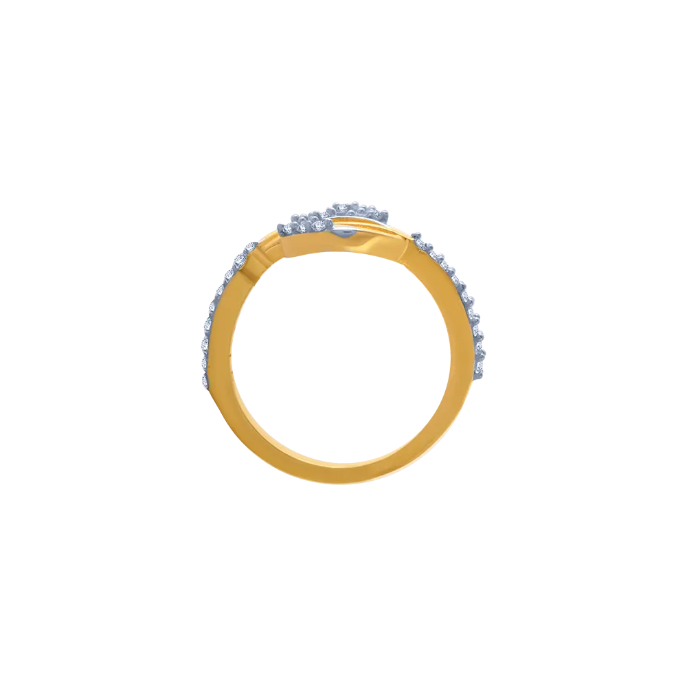 14KT (585) Yellow Gold Ring For Women