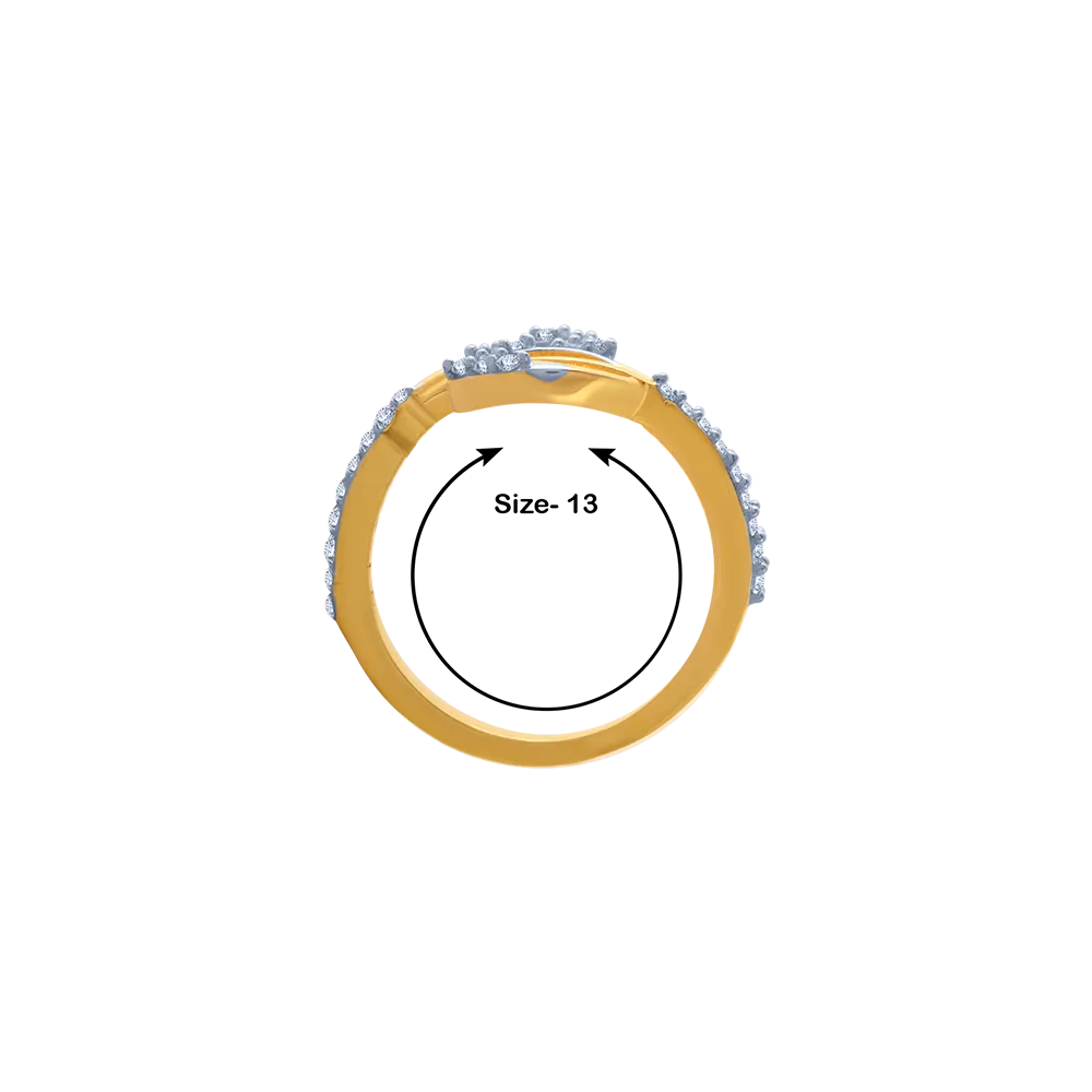 14KT (585) Yellow Gold Ring For Women