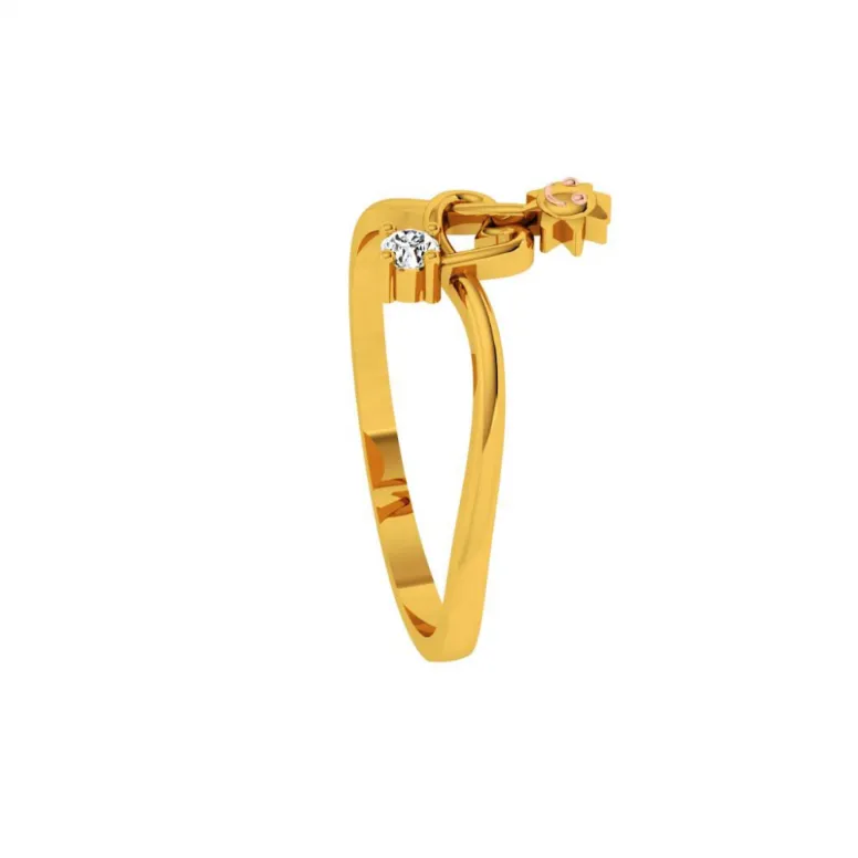 14KT (585) Yellow Gold Ring For Women