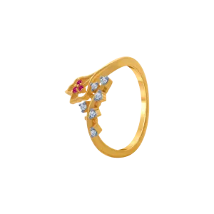 14KT (585) Yellow Gold Ring For Women