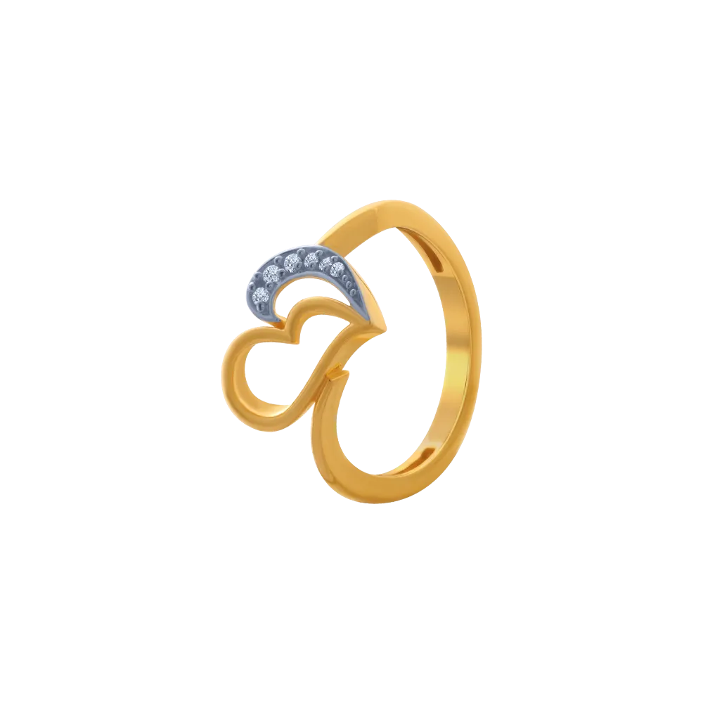 14KT (585) Yellow Gold Ring For Women