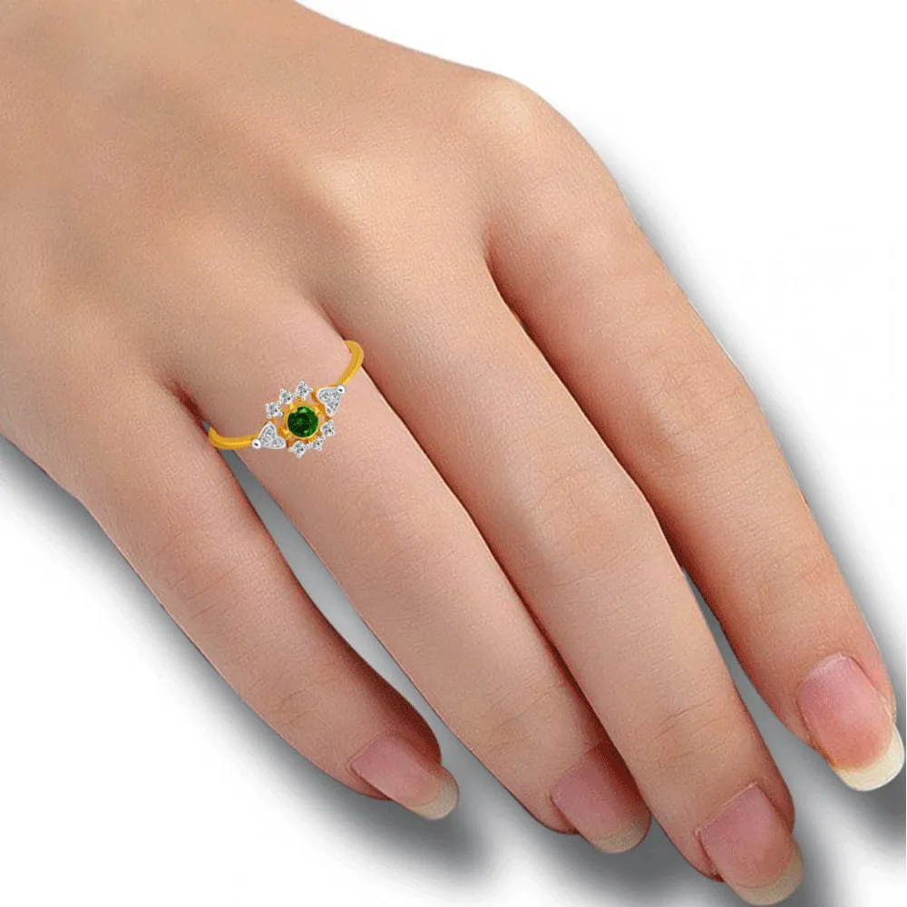14KT (585) Yellow Gold Ring For Women