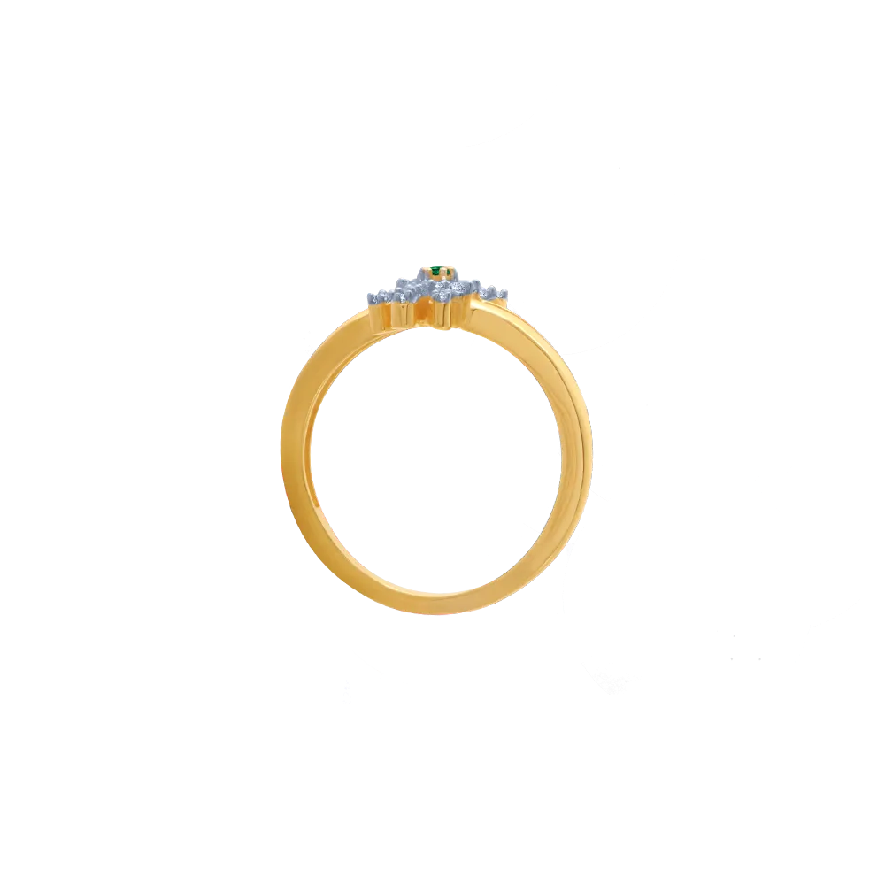 14KT (585) Yellow Gold Ring For Women