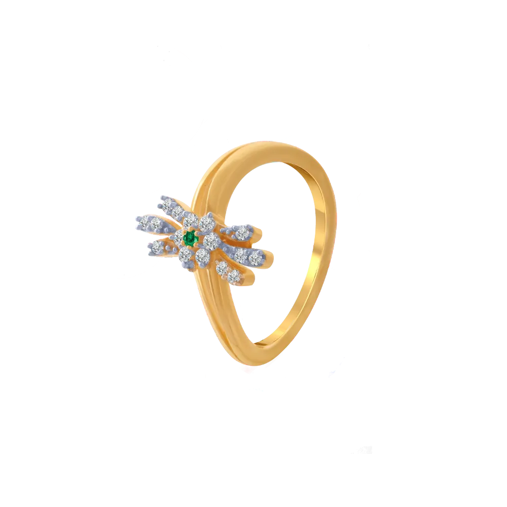 14KT (585) Yellow Gold Ring For Women