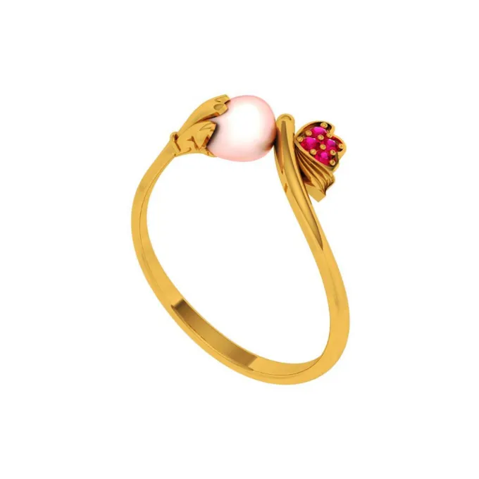 14KT (585) Yellow Gold Ring For Women