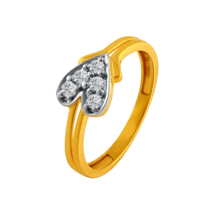 14KT (585) Yellow Gold Ring For Women