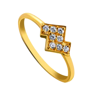 14KT (585) Yellow Gold Ring For Women