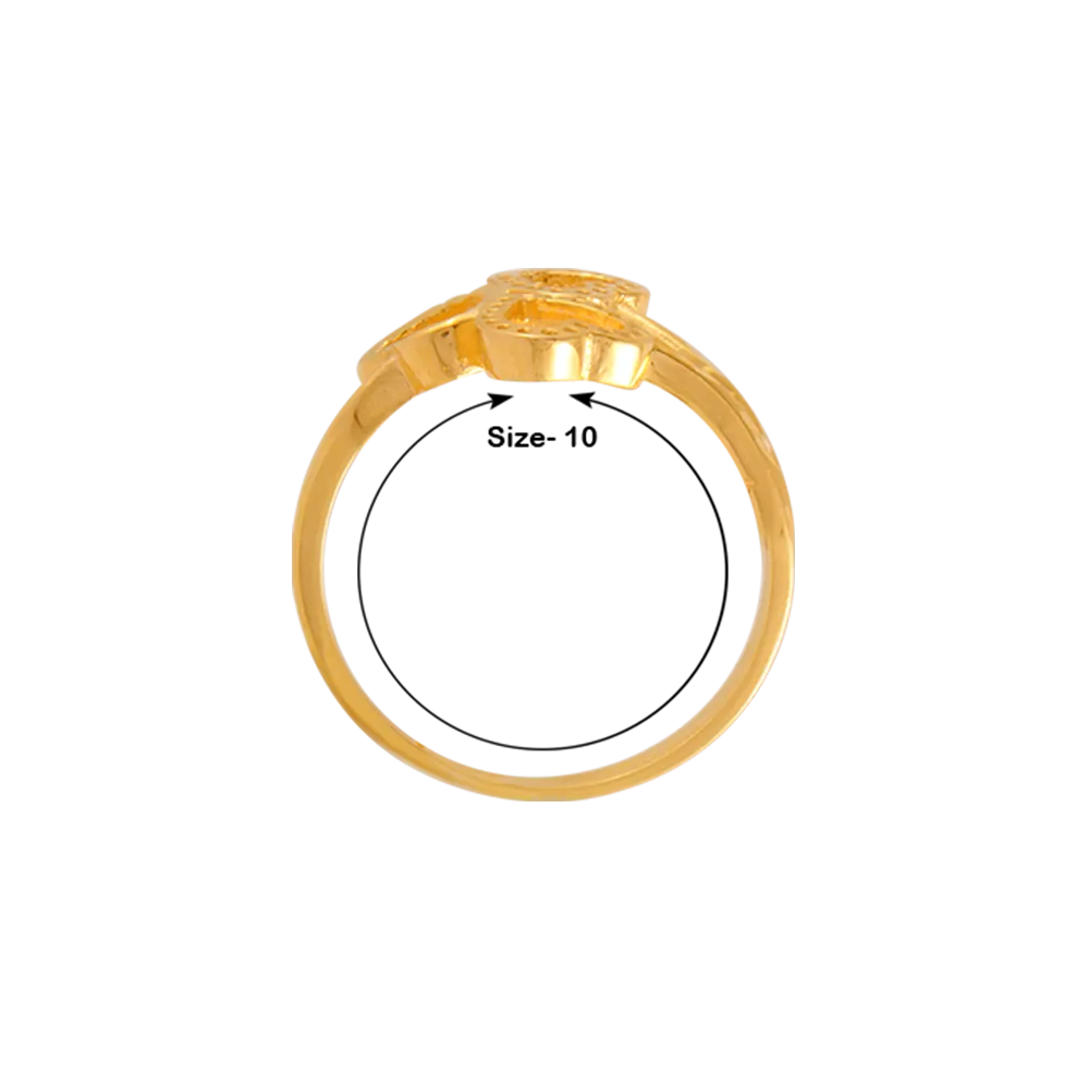 14KT (585) Yellow Gold Ring For Women