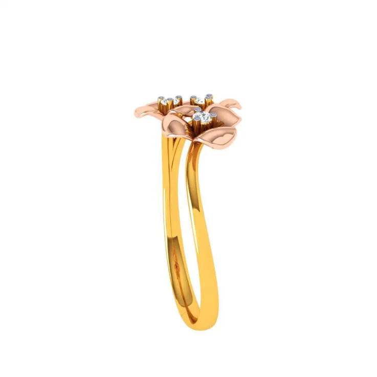 14KT (585) Yellow Gold Ring For Women
