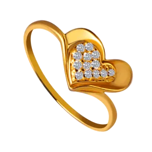 14KT (585) Yellow Gold Ring For Women