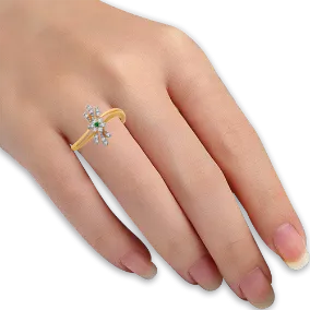 14KT (585) Yellow Gold Ring For Women