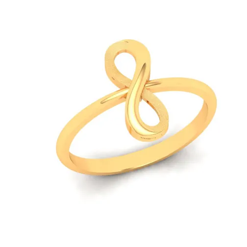 14KT Infinity Design Gold Ring From Amazea Collection