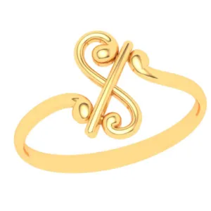 18KT Musical Note Gold Ring From Online Exclusive Collection