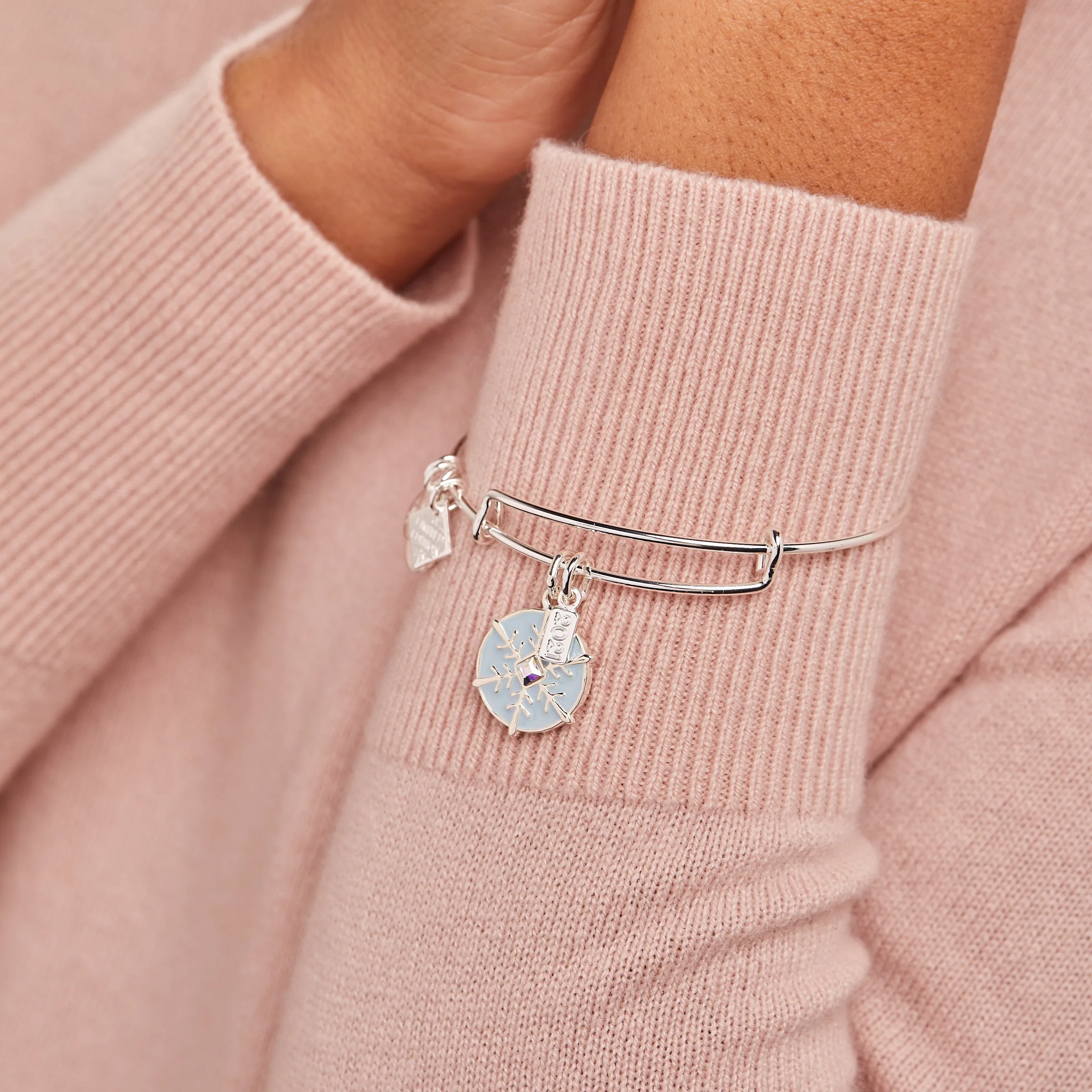 2021 Snowflake Charm Bangle