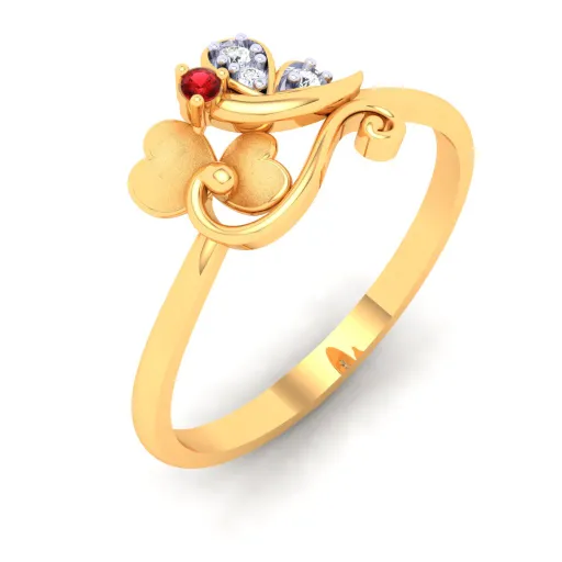 22k Uniquely Designed Gold Ring From The Online Exclusive