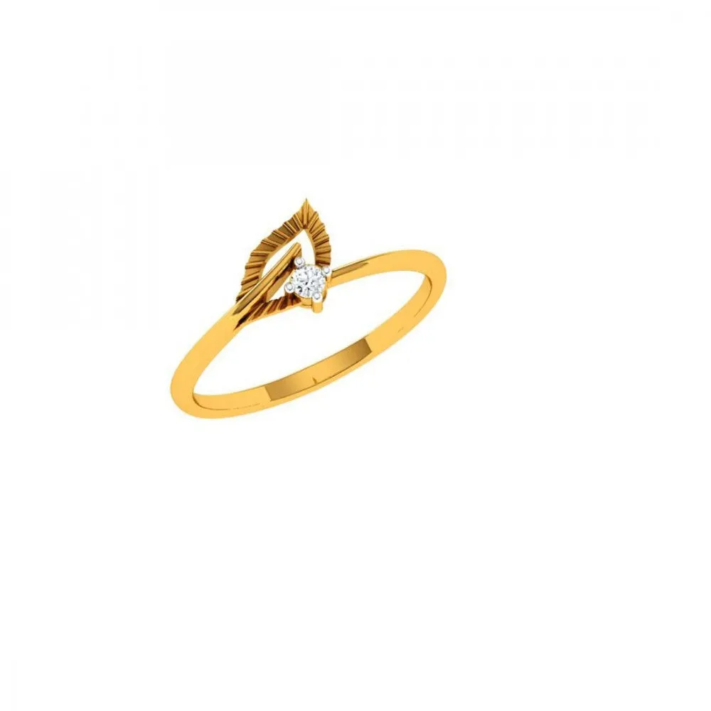 22KT (916) Yellow Gold Ring For Woman