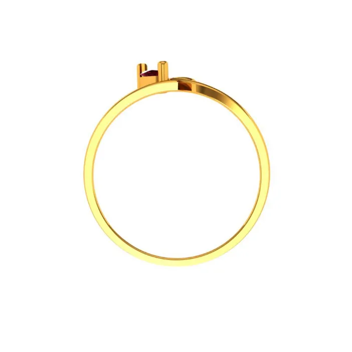 22KT (916) Yellow Gold Ring For Women