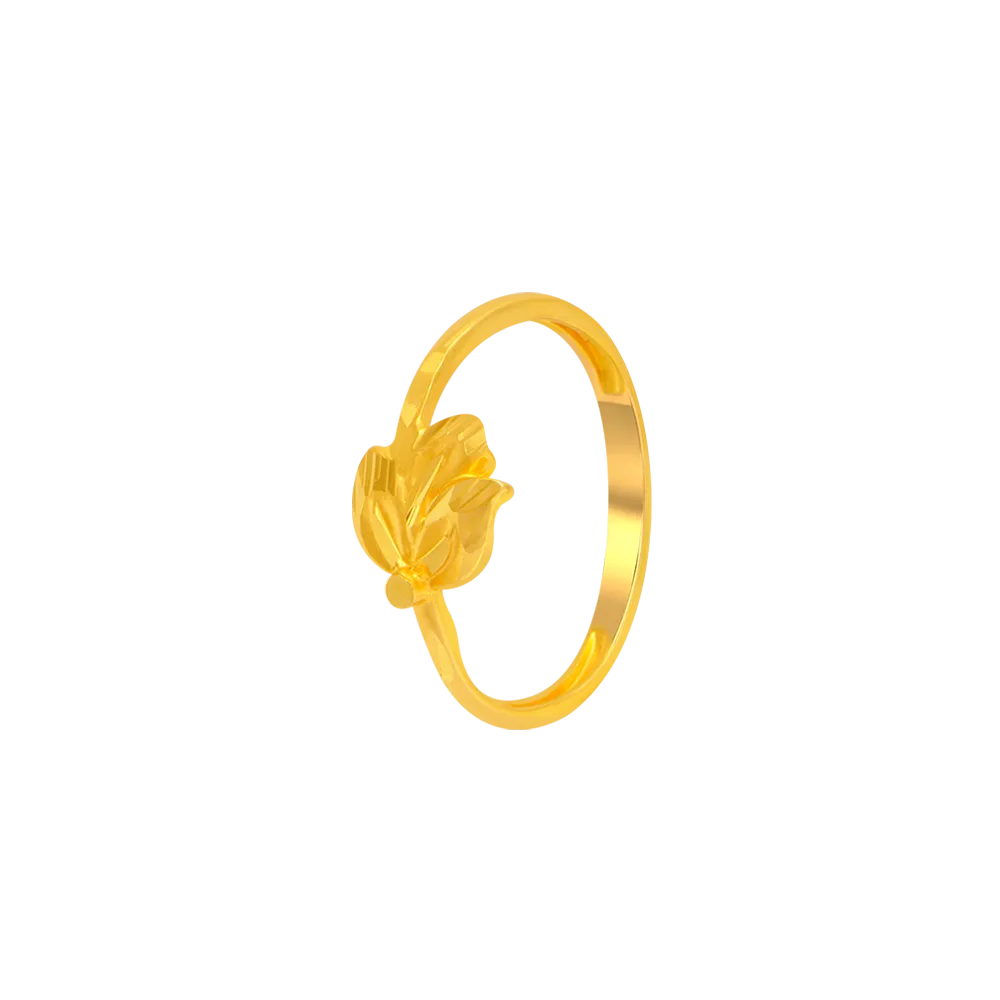 22KT Yellow Gold Ring For Women