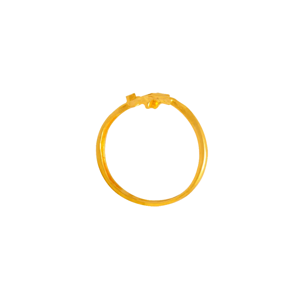 22KT Yellow Gold Ring For Women
