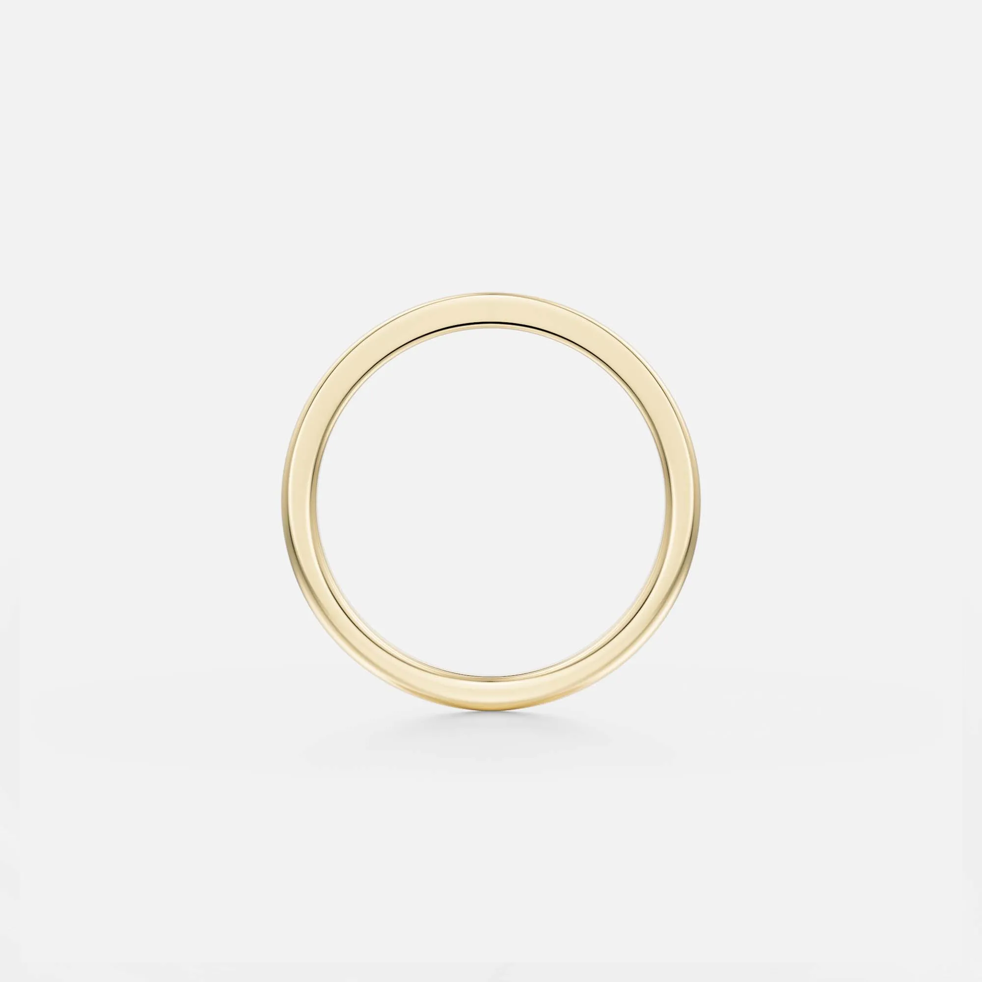 2mm Half Flat and Domed Band