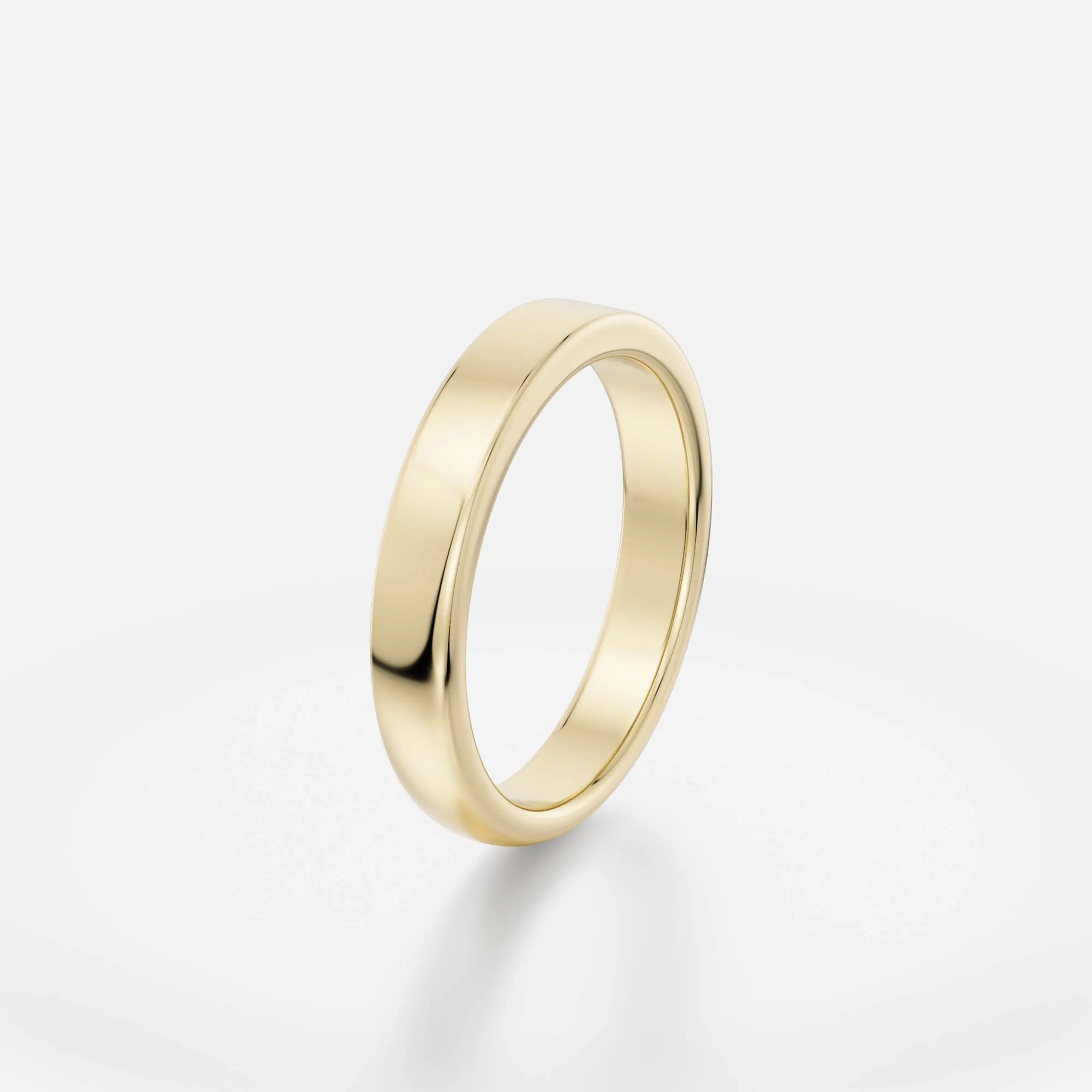 3mm Half Flat and Domed Band