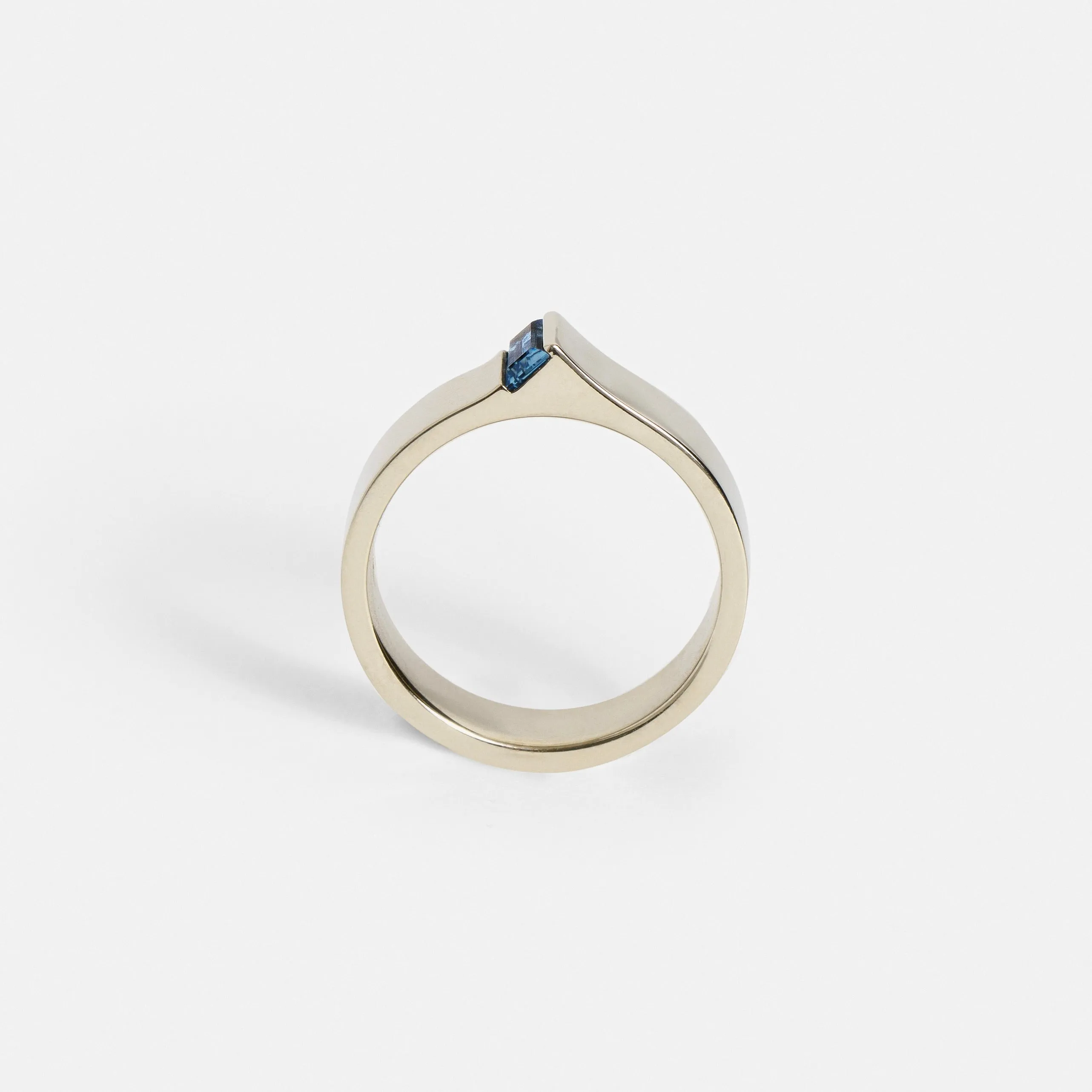 5.5mm Braga Ring with Sapphire