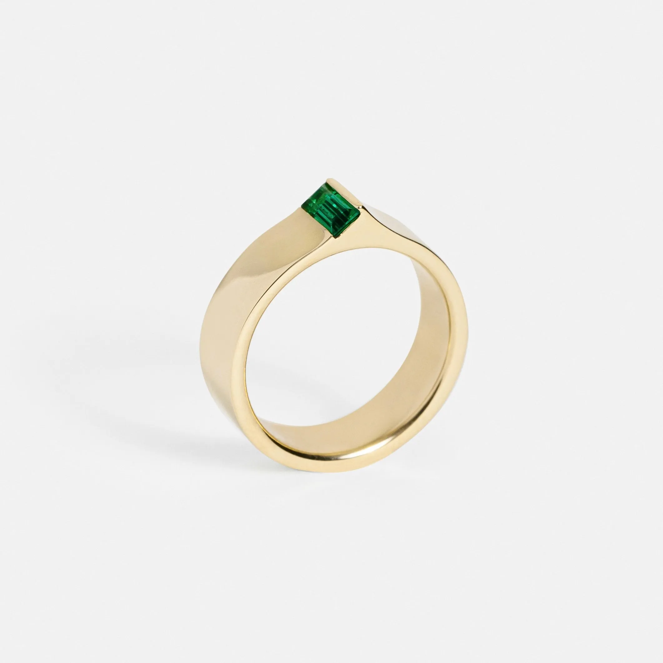 5.5mm Braga Ring with Tsavorite