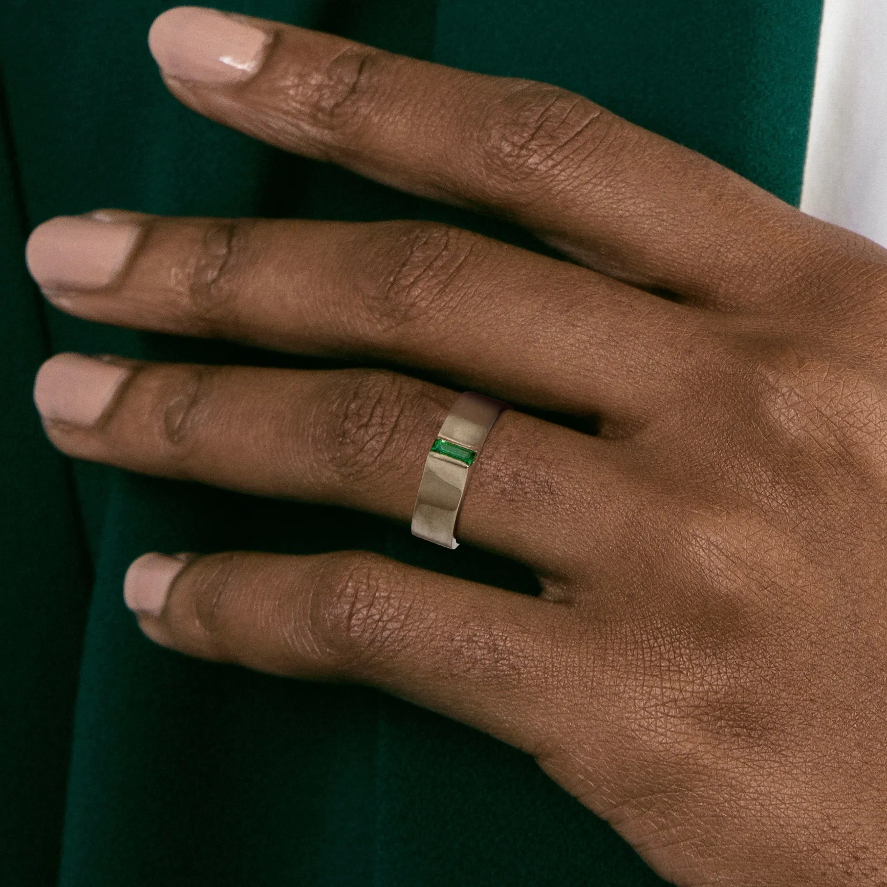 5.5mm Braga Ring with Tsavorite