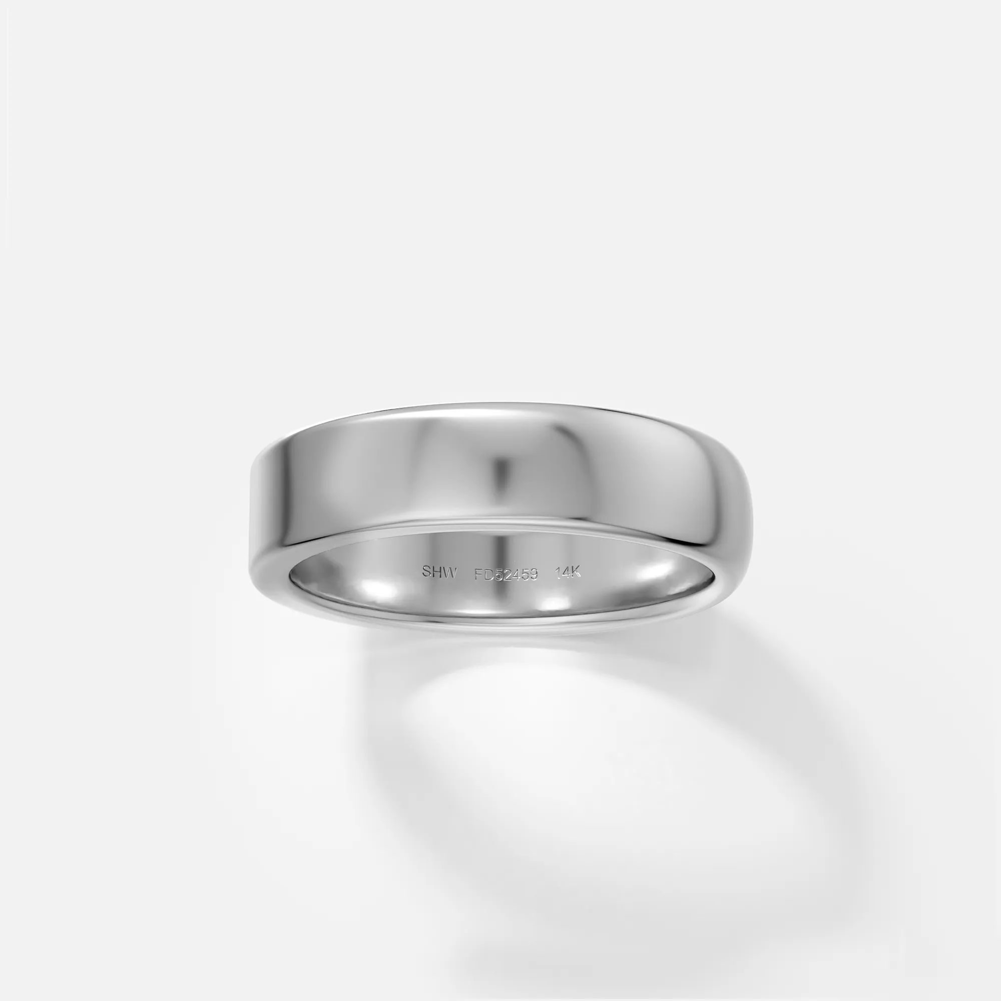 5mm Half Flat and Domed Band