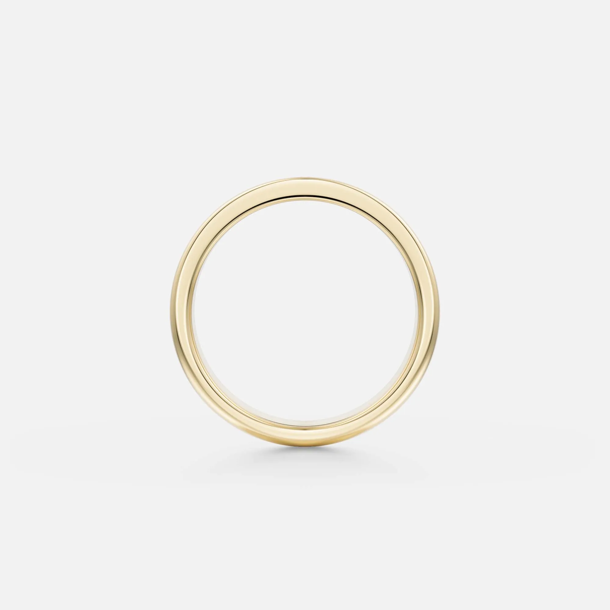 5mm Half Flat and Domed Band