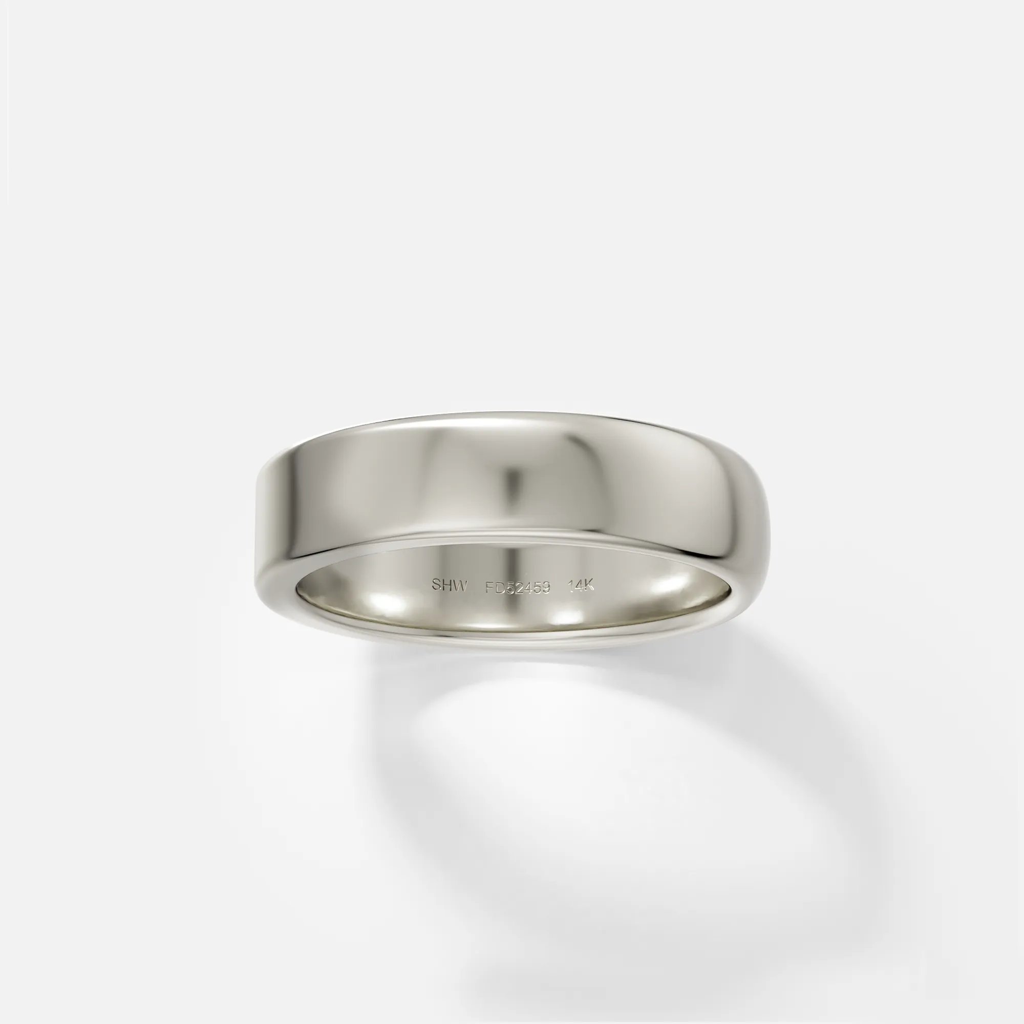 5mm Half Flat and Domed Band