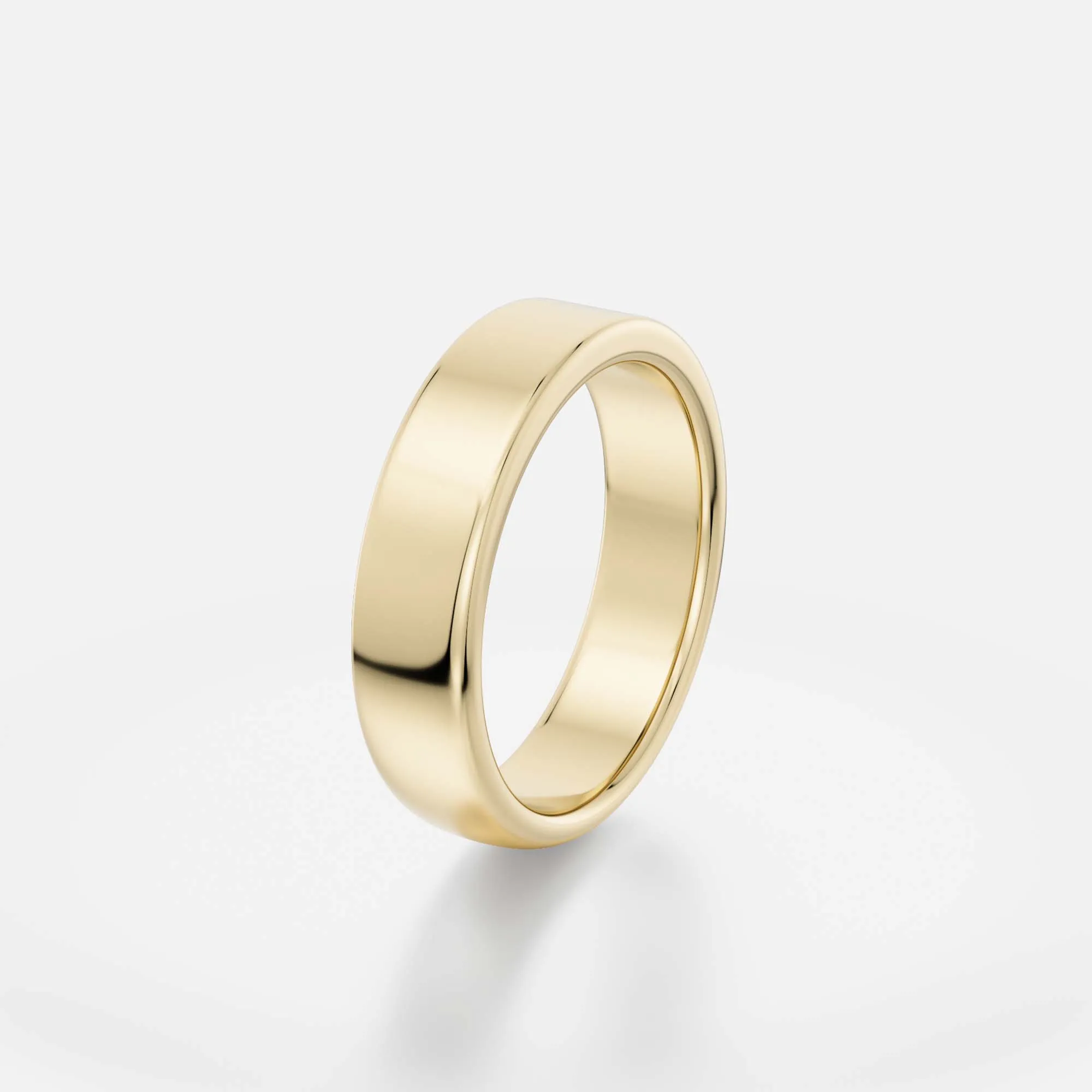 5mm Half Flat and Domed Band
